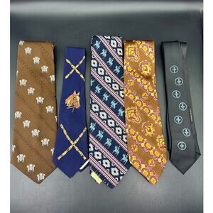 Vintage Ties Set of 5 Robert Stewart‎ and More
